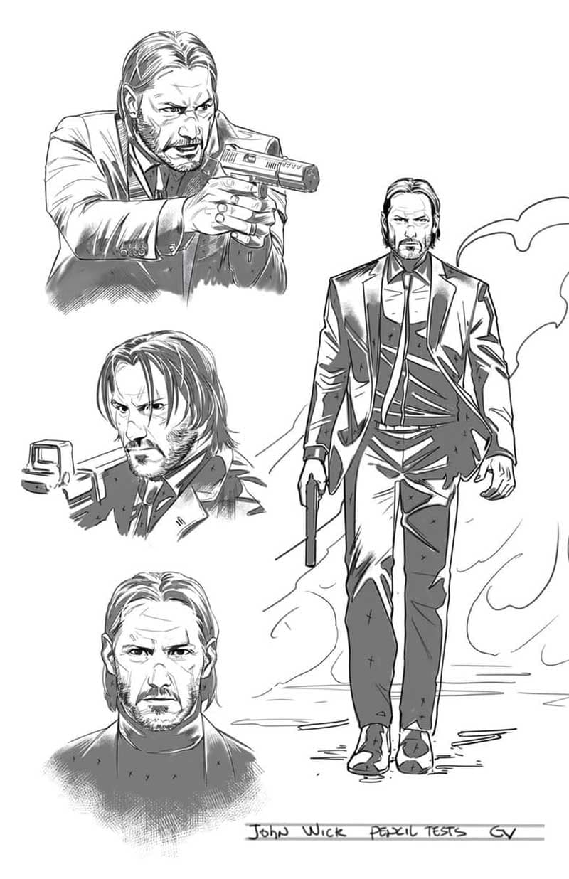 john wick fumetto