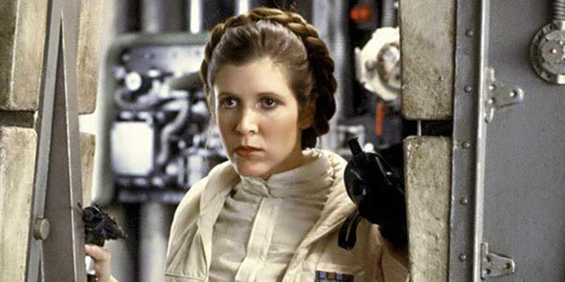carrie fisher star wars 9
