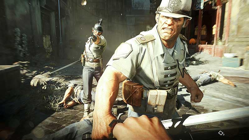 dishonored 2 gameplay screen