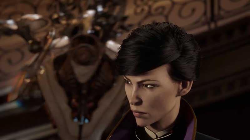dishonored 2 gameplay screen