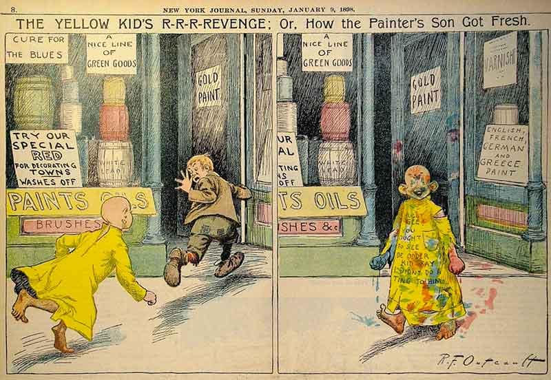 le origini del fumetto