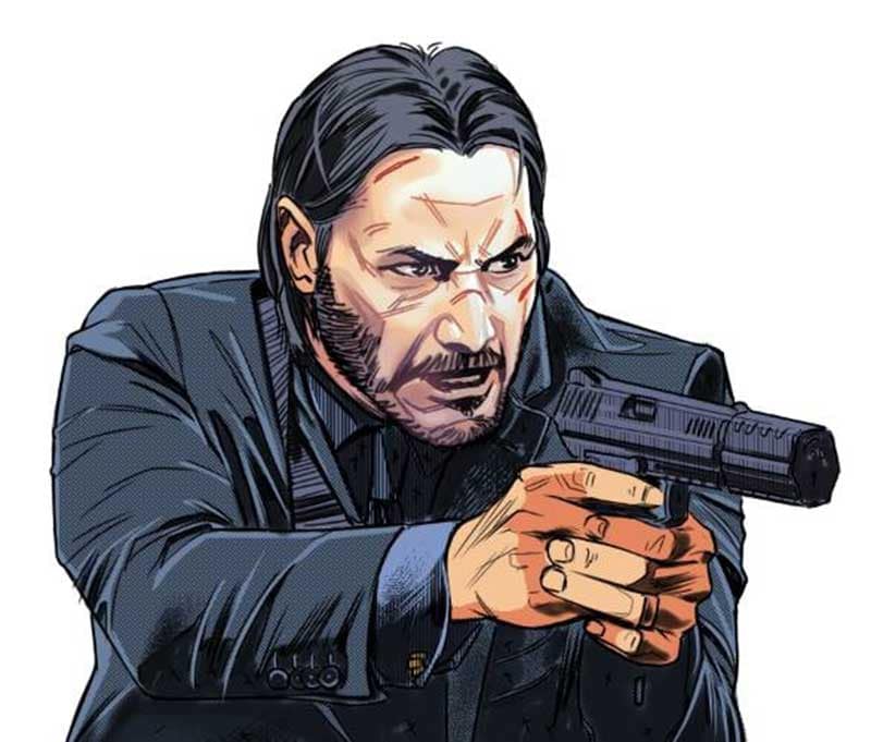 john wick fumetto