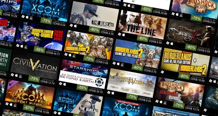 Steam: arrivano i saldi autunnali
