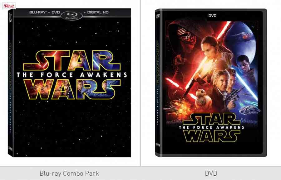 star wars il risveglio della forza dvd blu ray